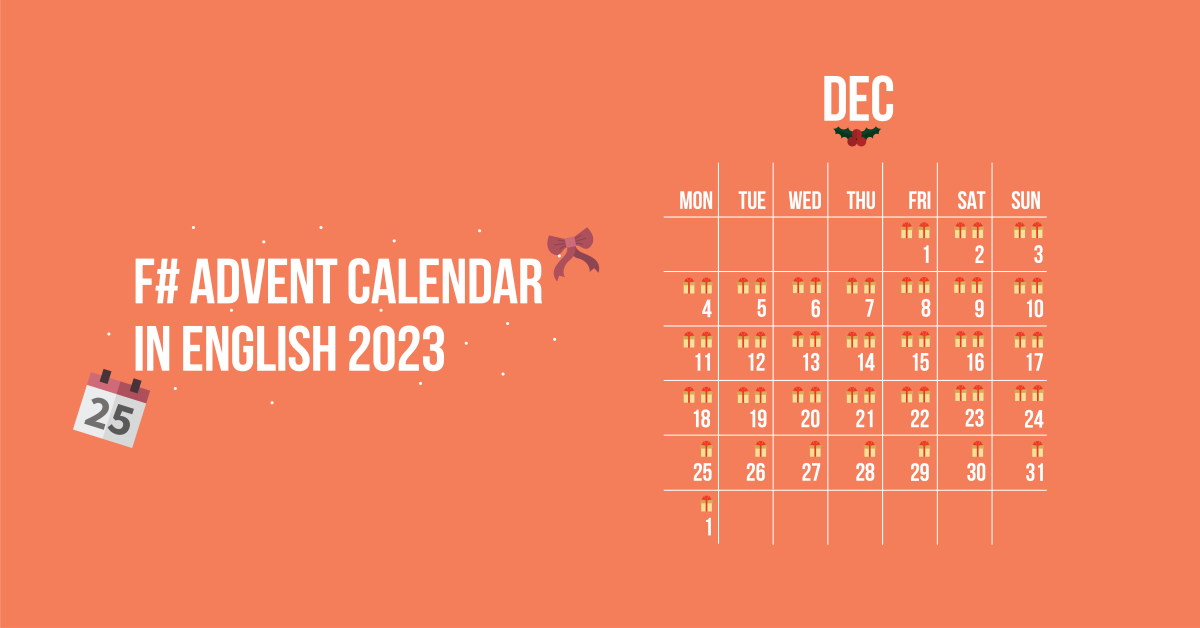 F# Advent Calendar in English 2023